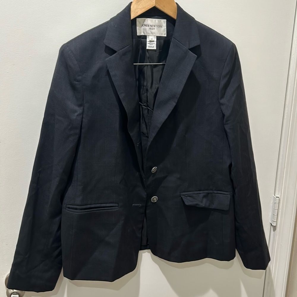 Navy blue, Jones New York suit size 10